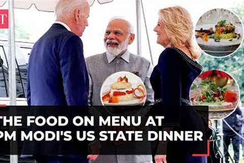 PM Modi''s US State Dinner: From millet salad to strawberry shortcake, all the food on his menu