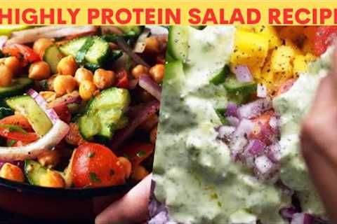 3 Delicious Highly Protein Salad Recipes For Weight Loss ❗️ Salad Treasure ❗️ Veg Protein Salad..