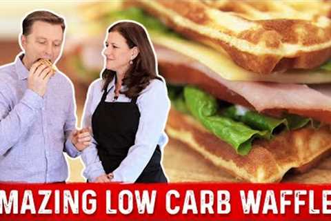 Keto Waffles Recipe with Dr.Berg & Karen
