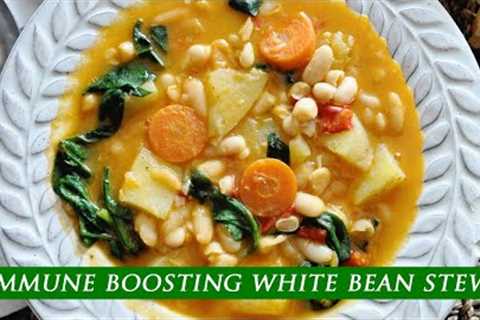 Cooking with Basic Pantry Staples | WHITE BEAN & POTATO STEW Recipe