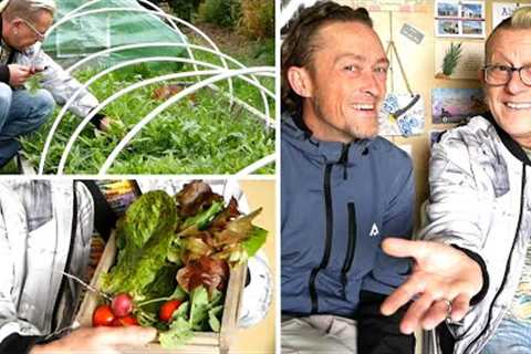 Vlog 103 - Our Allotment Adventures - Salad Days