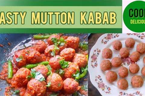 Mutton Kabab Recipe/Mutton Ke Chatpate Kabab/Bakra Eid Special/Mutton Recipes/Cook Delicious.