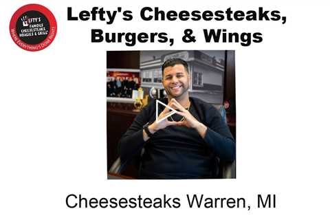 Cheesesteaks Warren, MI - Lefty's Cheesesteaks, Burgers, & Wings