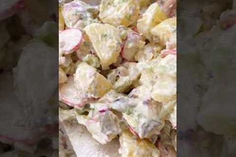 Creamy Dill Potato Salad (perfect for BBQs)