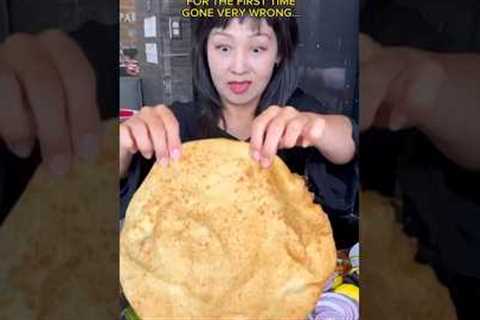 ASIAN MOM TRYING INDIAN FOOD FOR THE FIRST TIME GONE WRONG #shorts #viral #mukbang
