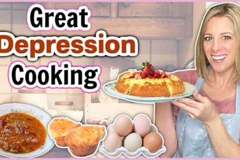 Trying Great Depression Cooking- Budget Friendly Recipes. SO GOOD!