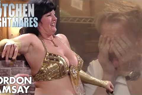 Gordon Locks Himself In The Fridge To Avoid Belly Dance | Kitchen Nightmares