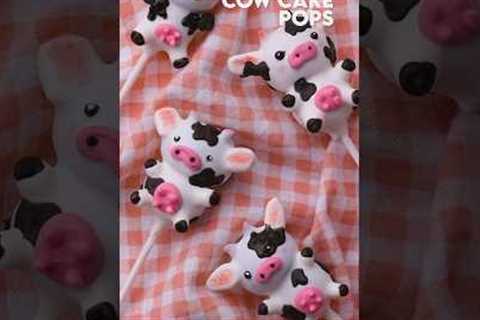 Holy Cow! These cake pops are super cute #shorts