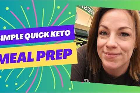 Keto Week Meal Prep in Less Than an Hour // Protein Prep for Hot Weather 🔥