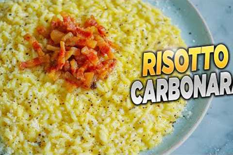How to Make RISOTTO CARBONARA Like an Italian