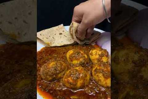 Dhaba Style Egg Curry ASMR Cooking | #shorts #food #cooking #recipe #eggcurry #egg #nonveg #viral