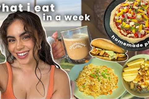 What I Eat in A Week | mostly vegetarian, meals i love ✨