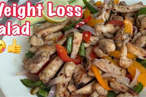 Healthy Chicken Salad Recipe for Weight Loss | Chicken Salad Recipe | Weight Loss Salad Recipe