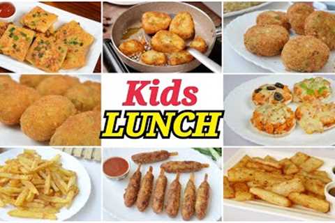 8 Kids Special Recipes ❗️ Tiffin Box Recipes by (YES I CAN COOK)