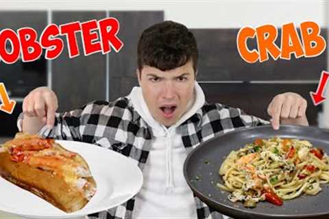 I Tested The Best Lobster and Crab Recipes of All Time- Lobster Roll, Crab Linguini, Lobster Bisque