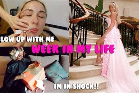 Barbie premiere! Glow up with me for holiday & opening mg birthday presents!