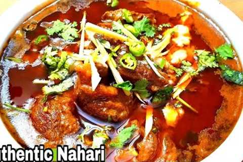 Lucknow ki Famous Nalli Nahari🔥 Authentic Delicious Nahari Banane Ki Secret Recipe❤️