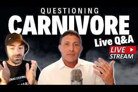 🔴Questioning the Carnivore Diet! Live Q&A w/Dr Anthony Chaffee