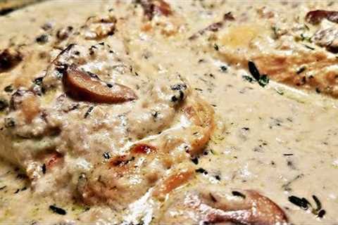 Creamy Garlic Chicken Breast Recipe #subscribe