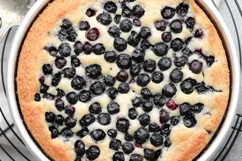 Vegan Blueberry Cake