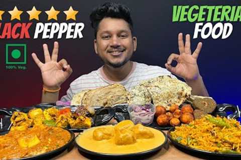 Black Pepper Restuarant Veg Menu | Veg Tandoori Platter | Paneer Butter Masala |Malai Kofta |Biryani