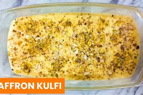 Saffron Kulfi Recipe | Delicious Ice Cream Delight | The Cooking Delights