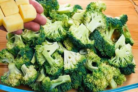 You have never eaten such delicious broccoli.Broccoli from which you will be delighted. Easy Recipe!