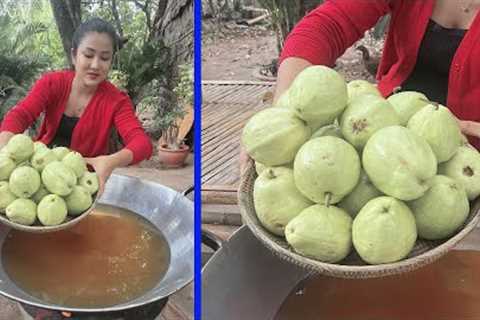 Delicious seedless guava recipe - Cooking with Sreypov