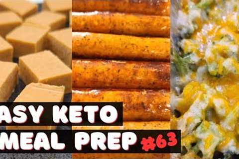 Easy Keto Meal Prep | Simple Low Carb Recipes