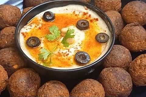 Hummus and Falafel Recipe: Easy Homemade Deliciousness! / High Protein vegan Recipe