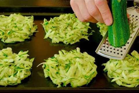 Zucchini is tastier than meat! Easy and incredibly delicious zucchini recipe! Vegan | ASMR cooking