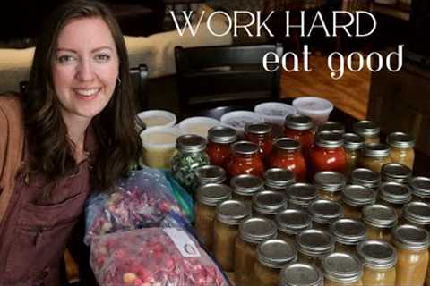 Massive Food Preservation Weekend!  #everybitcountschallenge