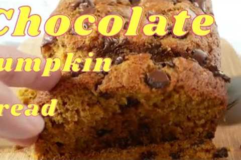 Delicious Chocolate Pumpkin Bread Recipe: A Perfect Fall Treat!🍩