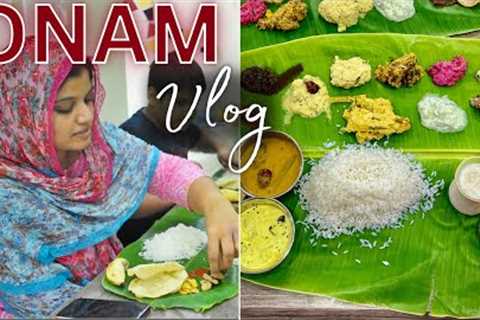 Onam 2023 | Preparing Onam Sadhya Recipes | Vegetarian Meal | Family Vlog | Easy Sambar | Paayasam