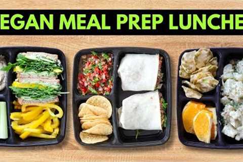 Easy Vegan Lunch ideas for School or Work | Meal-Prep and Budget-Friendly!