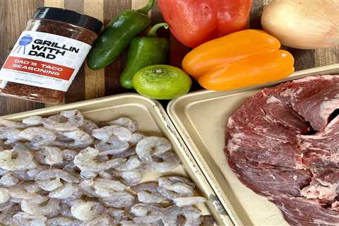 Steak and Shrimp Fajitas