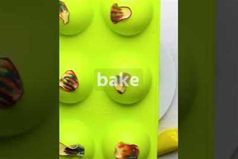 Top off your cake with these Artful Apple Flowers #shorts