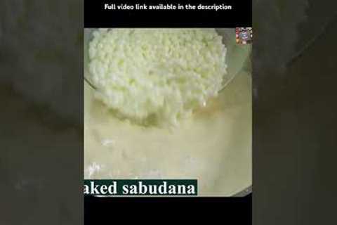 Sabudana kheer | make at home #cooking #indianbreakfast #food #indianfood #sweet #foodie