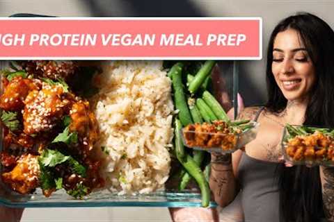 Quick and Affordable High Protein Tofu Meal Prep