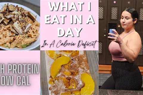 What I Eat In A Day In A Calorie Deficit | High Protein