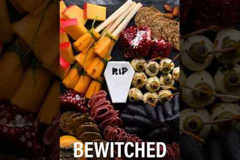 Leave your guests bewitched with this spook-tacular charcuterie board #shorts
