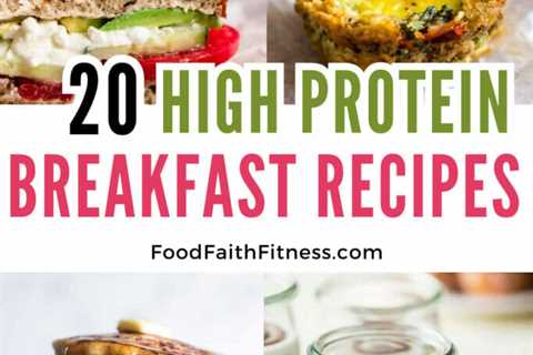 20+ High Protein Breakfast Ideas