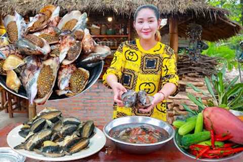 How to tender ocean snail in recipe - Mommy Sros cook delicious ocean snail - Cooking with sros
