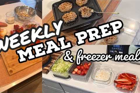 CHEAP IDEAS FOR WEEKLY MEAL PREP & FREEZER MEALS | Plant Based Freezer Meal Ideas