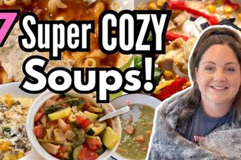 The Soups Recipes I ALWAYS Make | Slow Cooker Soups, Stove Top Soups and More!