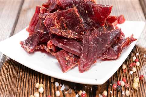Is jerky just raw meat?