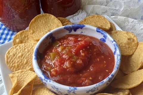 CANNED SALSA RECIPE