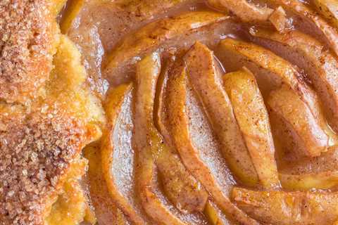 Cinnamon Pear Galette