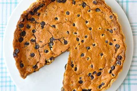 Chocolate Chip Butter Tart Pie