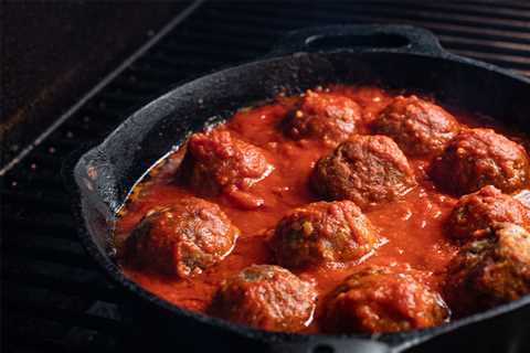 Smoked Meatball Subs